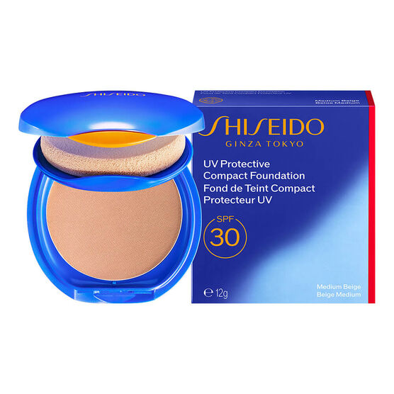 BASE COM PROTE��O UV FPS 30 MEDIUM BEIGE UV PROTECTIVE COMPACT 